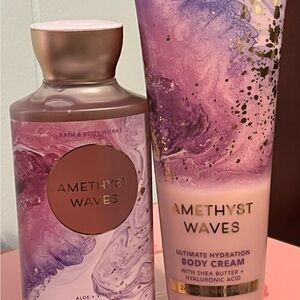 Bath & Body Works Amethyst Waves Body Cream and Lotion